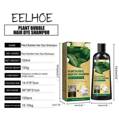 Natural Plant Hair Dye Shampoo (Buy 1 Get 1 Free)