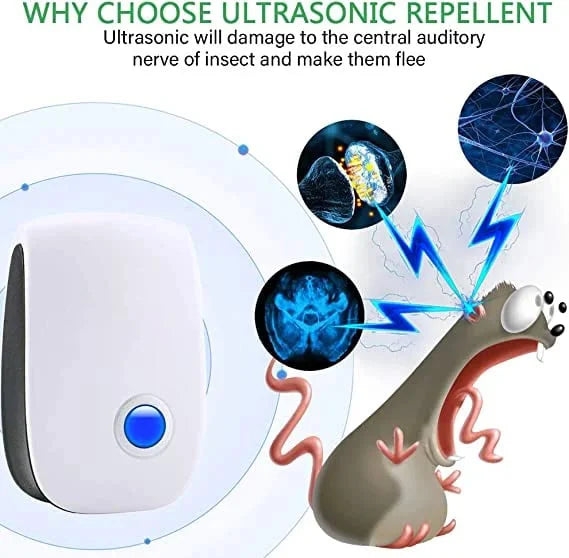 🐀🕷️ Ultrasonic Pest Repeller🐜 🔥BUY 1 GET 1 FREE TODAY🔥