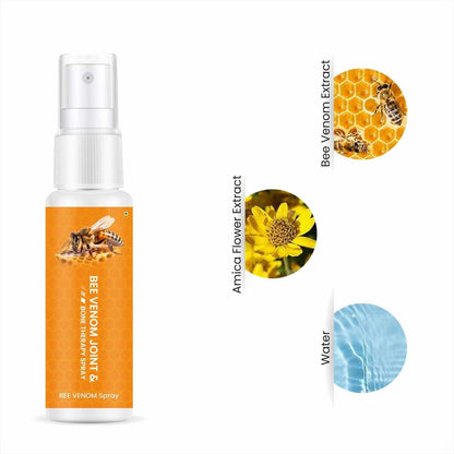 Bee Venom Joint and Bone Therapy Spray-30 ML (BUY 1 GET 1 FREE ONLY @399/-)