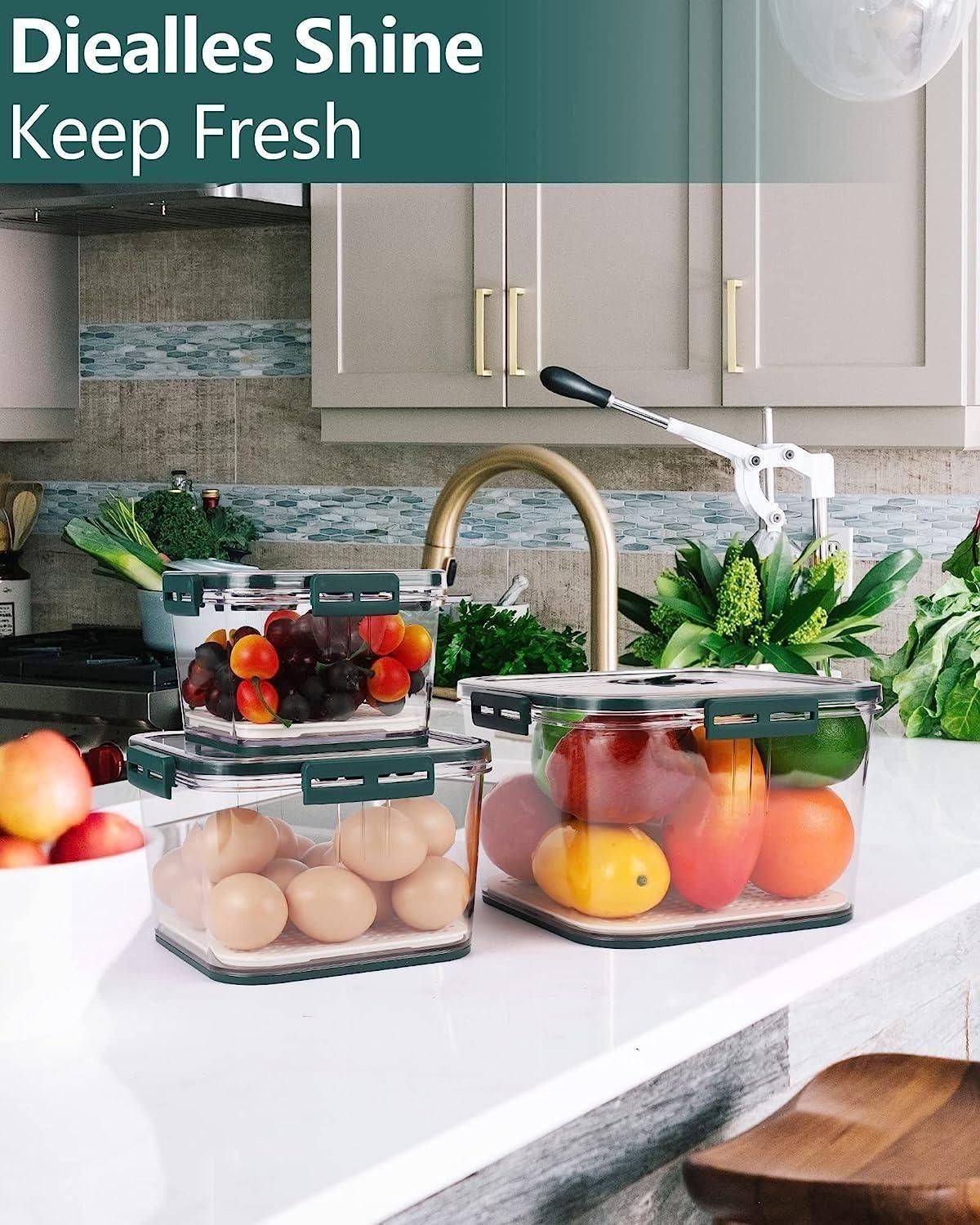 🔥LAST DAY 80% OFF🔥 FOOD STORAGE CONTAINER- FRESHLOCK🌿 (COMBO OFFER)