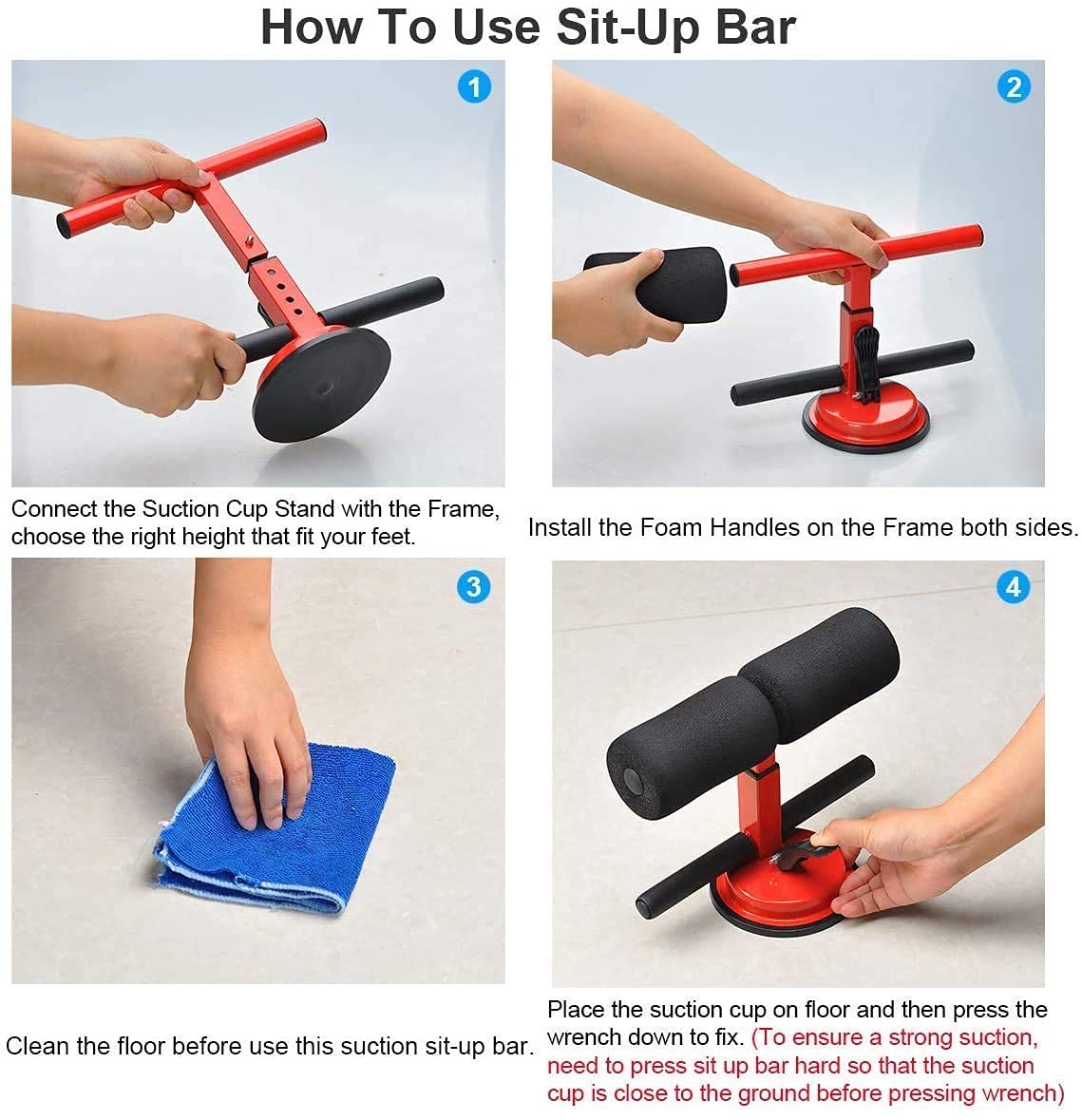 BeastLab® Sit-Up Bar