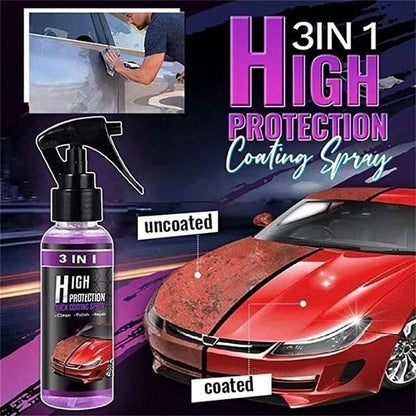 🔥🔥 3 in 1 High Protection Quick Car Ceramic Coating Spray 🔥(Buy 1 Get 1 Free)🔥