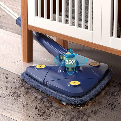 360° Advance Triangular Squeezing Multifunctional Cleaning Mop