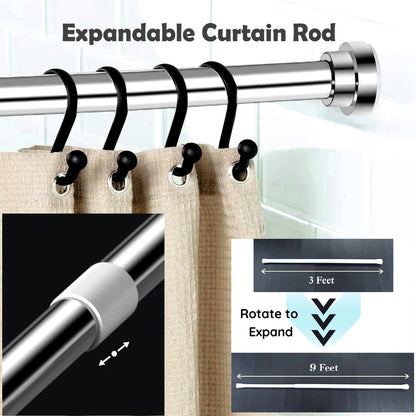 Drill-Free Multifunctional Adjustable Rod