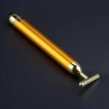 Caartly™ 24K Gold Electric Facial Massage Roller