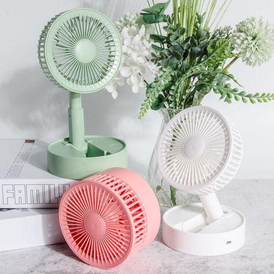 Powerful Rechargeable Table Fan