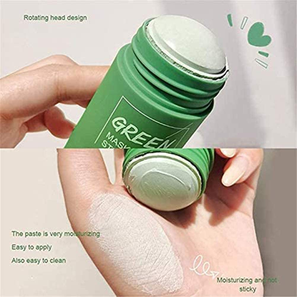 Clayglo™ Green Tea Pore Control Stick Mask - Deep Cleansing Pores, Acne Blackhead Remover and Oil Control