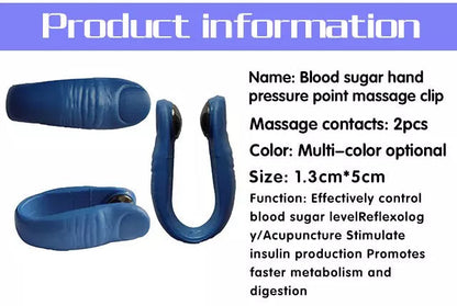 (𝐁𝐔𝐘 𝟏 𝐆𝐄𝐓 𝟏 𝐅𝐑𝐄𝐄) Sugar Control LI4 Acupressure Point Clip- WelMax™