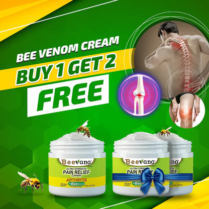 BUY 1 GET 2 FREE!! @499/-🔥Flat 65% OFF Today Only 🔥Bee Venom Joint and Bone Therapy Cream