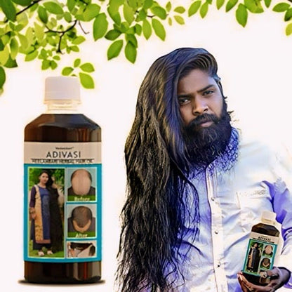 ADIVASI HERBAL HAIR OIL (BUY 1 GET 1 FREE ONLY @399/-)