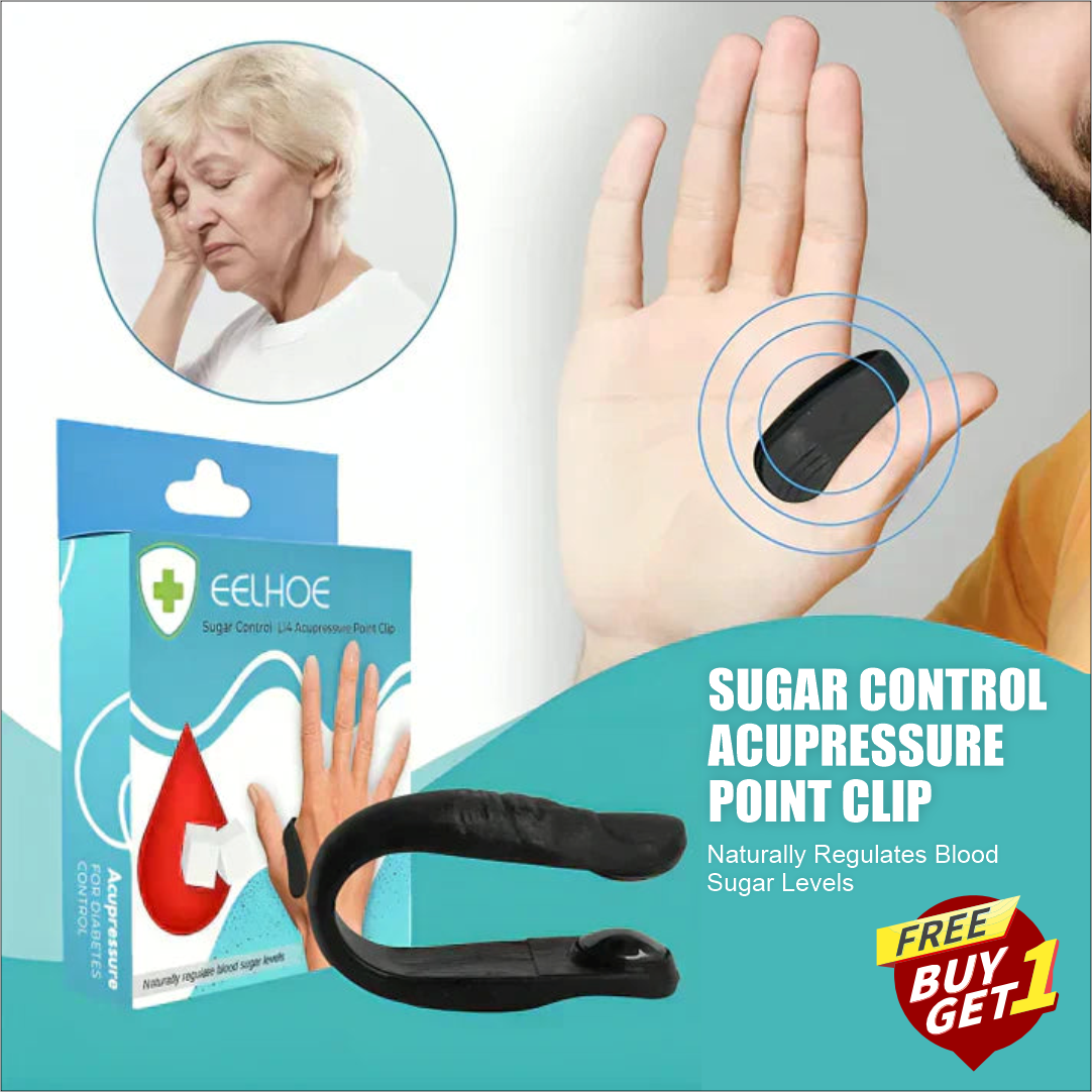 (𝐁𝐔𝐘 𝟏 𝐆𝐄𝐓 𝟏 𝐅𝐑𝐄𝐄) Sugar Control LI4 Acupressure Point Clip- WelMax™