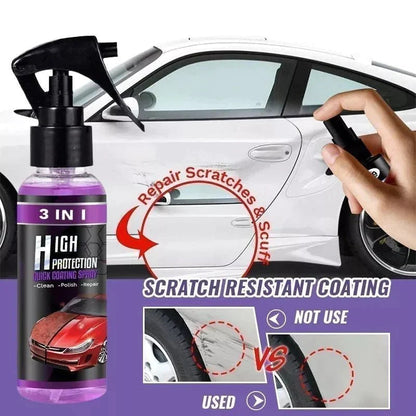 🔥🔥 3 in 1 High Protection Quick Car Ceramic Coating Spray 🔥(Buy 1 Get 1 Free)🔥