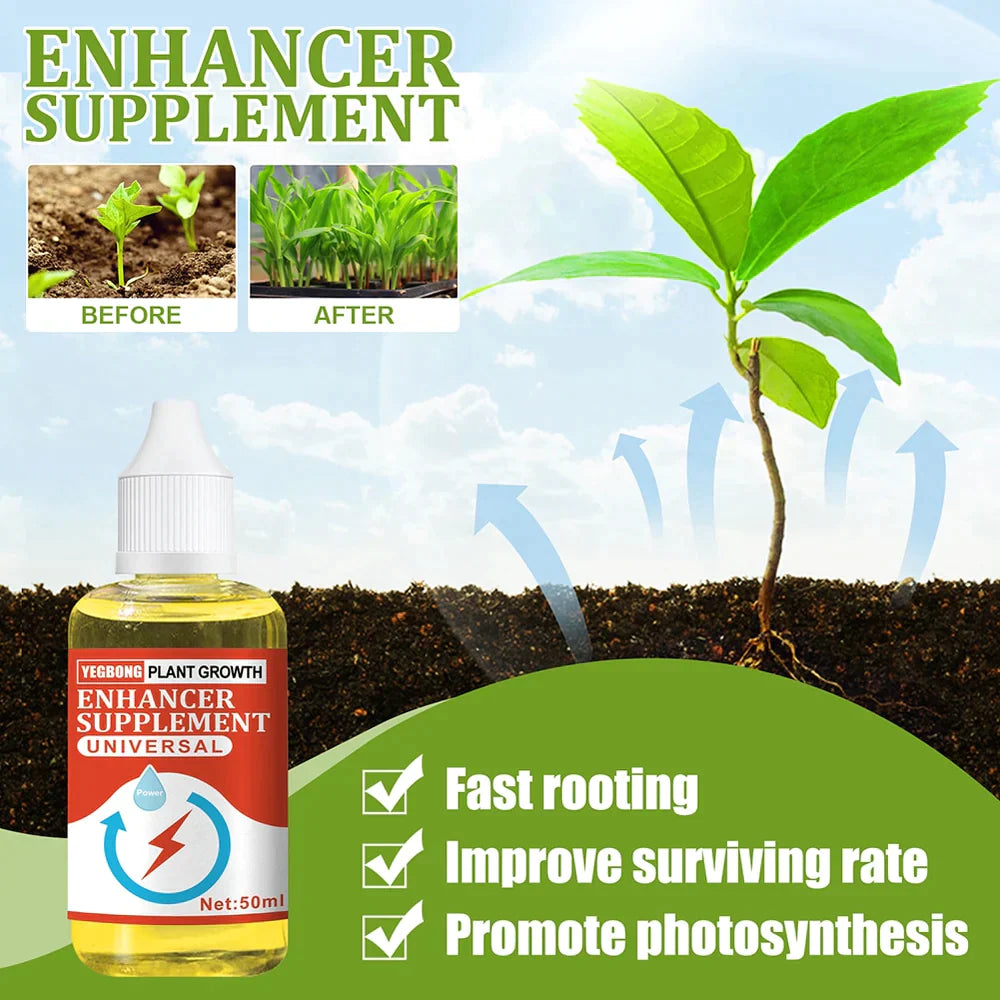 Plant Growth Enhancer Supplement (Pack Of 3)