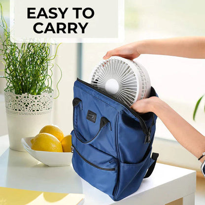 Powerful Rechargeable Table Fan