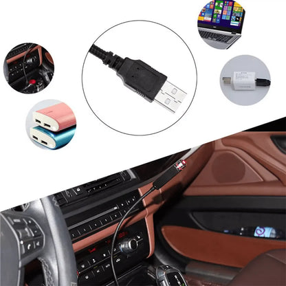 Galaxio™ -Light up the entire room and car with this stealthy little USB projector