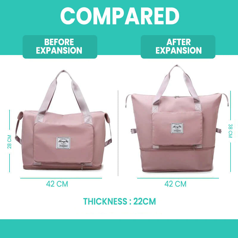 Premium All In One Foldable Travel Handbag