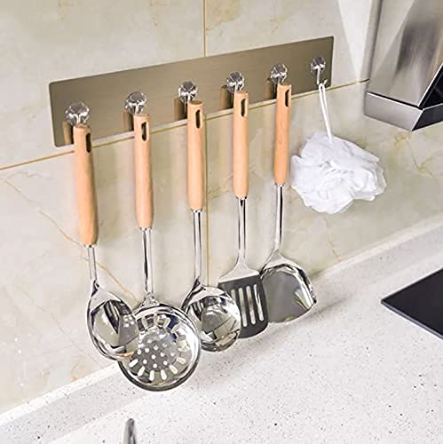 6 In 1 Heavy Duty Self Adhesive Wall Hooks