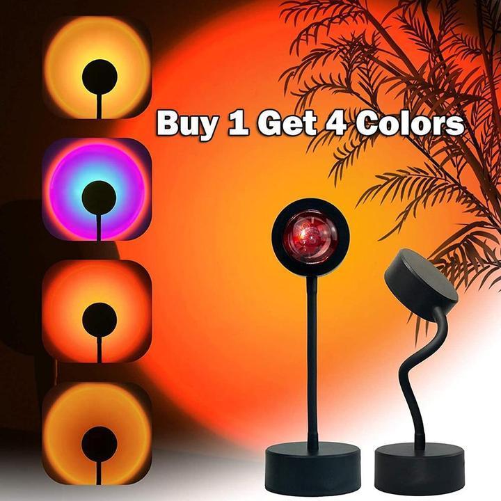 Caartly™ - Premium 4 Colors in 1 Sunset Lamp