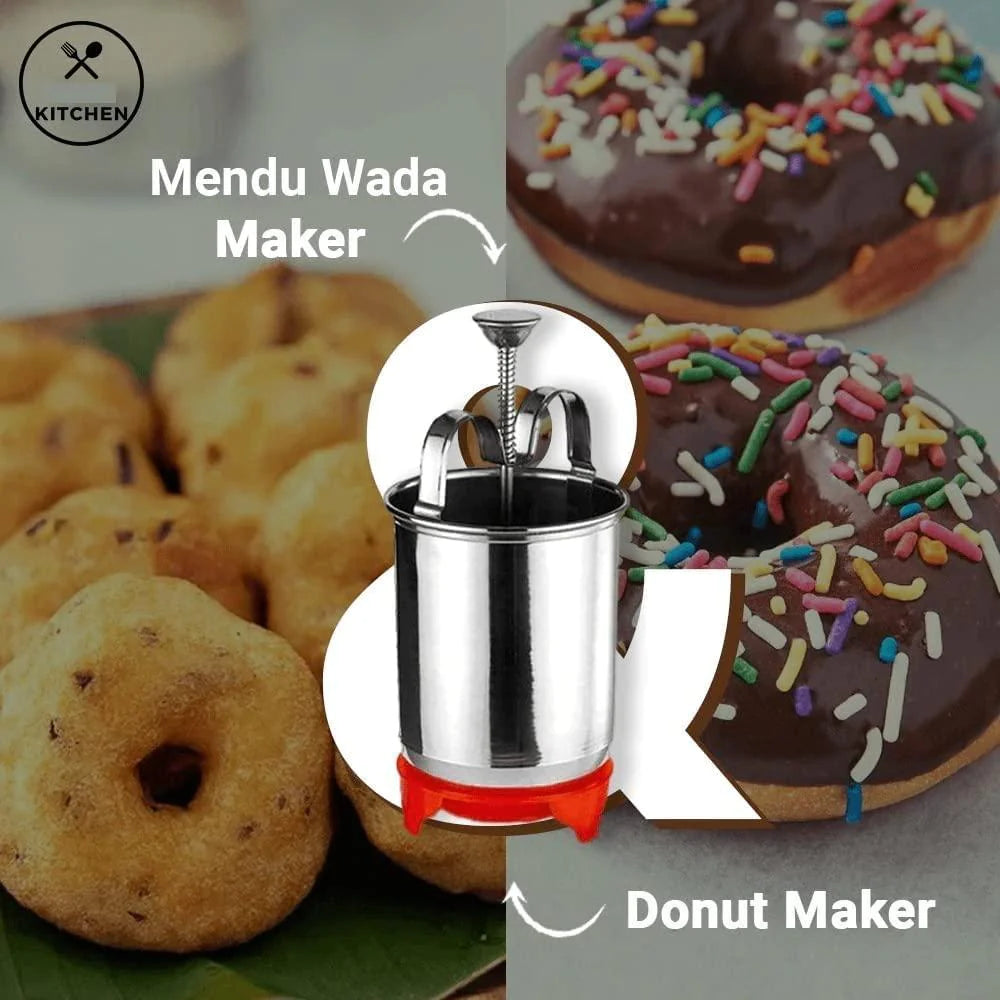 Stainless Steel Medu Vada Maker & Donut Maker