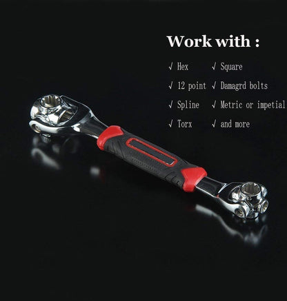 360 Degree 12-Point Universal Wrench