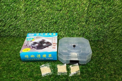 Hahepo Fallen Reusable Bait Box for Cockroaches