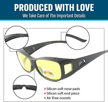 Provision Anti Reflective Glasses (Day & Night) - Buy 1 Get 1 Free