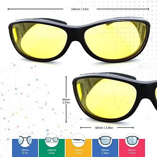 Provision Anti Reflective Glasses (Day & Night) - Buy 1 Get 1 Free