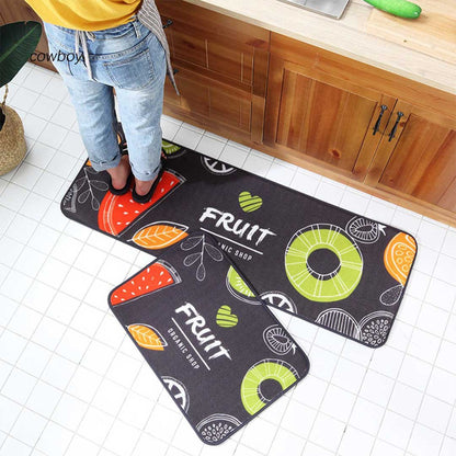 Premium Non-Slip & Waterproof Floor Runner for Kitchen - Set of 2