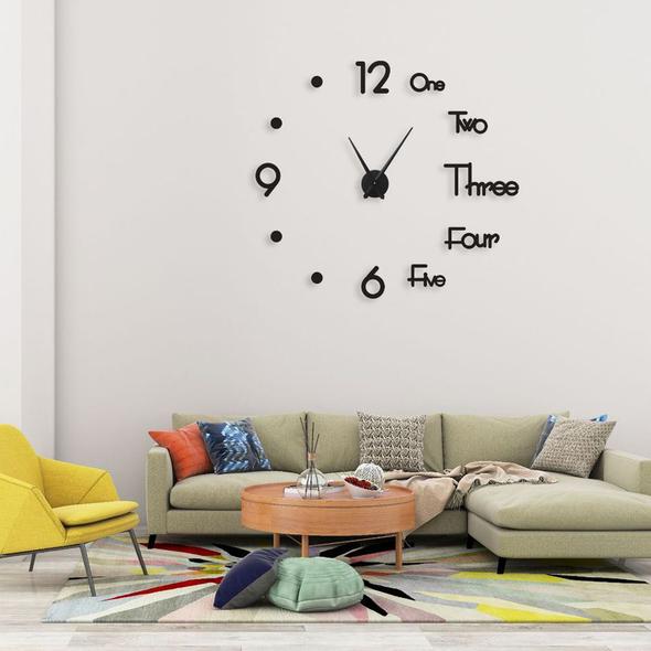 The Modern 3D DIY Acrylic Clock