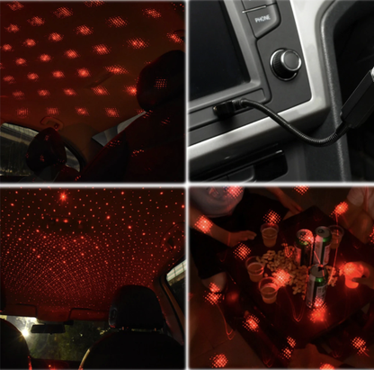 Galaxio™ -Light up the entire room and car with this stealthy little USB projector