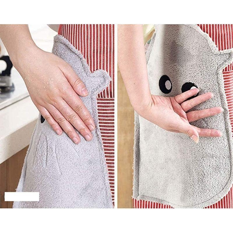 Premium Erasable Hand Waterproof Kitchen Apron