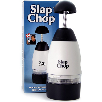 Slap Chop Slicer with Stainless Steel Blades