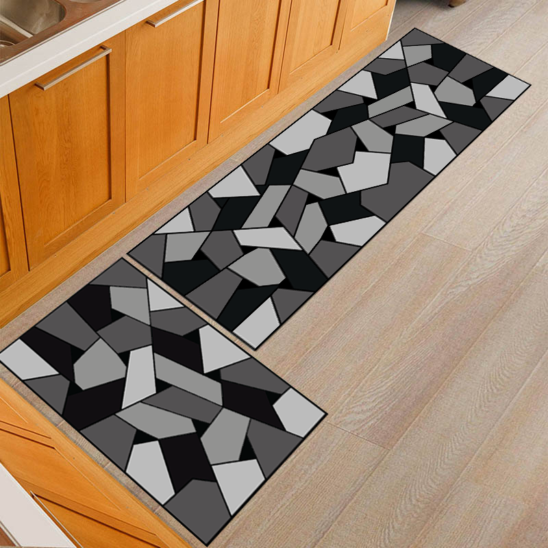 Premium Non-Slip & Waterproof Floor Runner for Kitchen - Set of 2