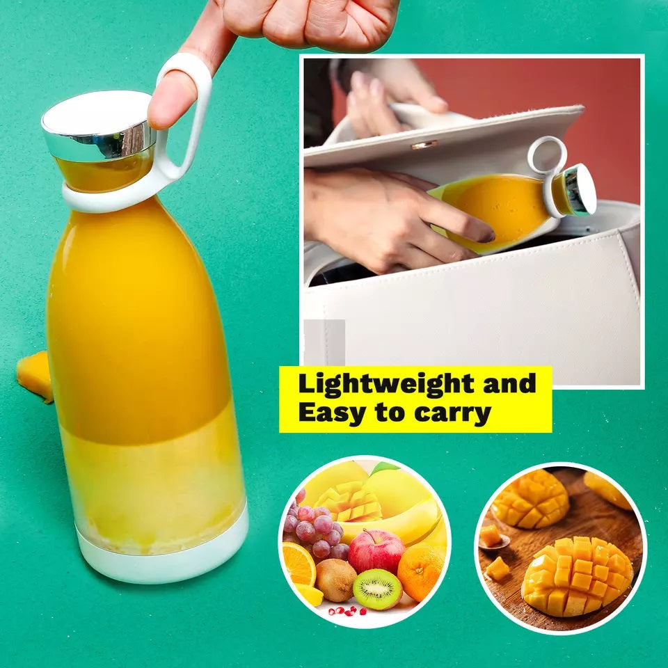 Portable Rechargeable Bottle Blender