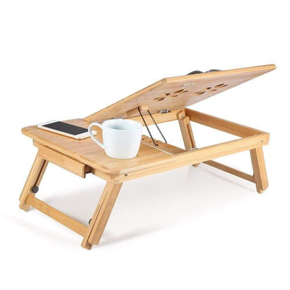 Adjustable Wooden Laptop/Study Table Stand ZIPCARTZ