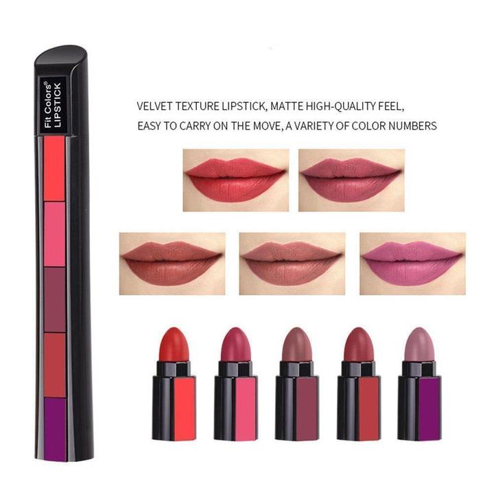 Premium 5 in 1 Matte Lipstick *FAB 5 Special edition*