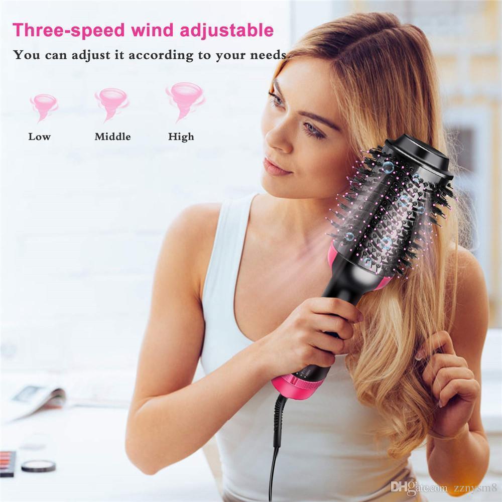 Hair Dryer, Straightener and Volumizer Brush