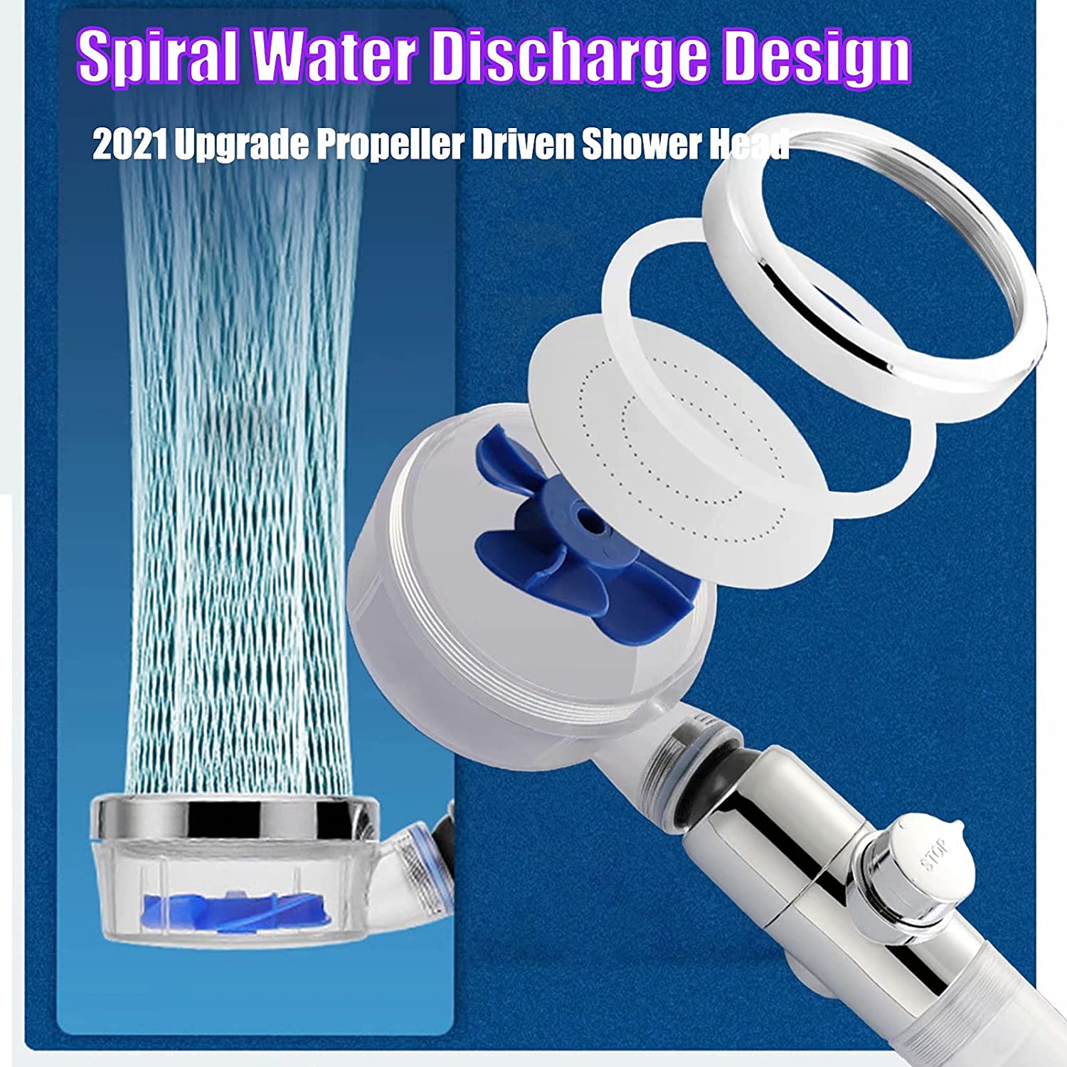 High Pressure Shower Head PeekWise